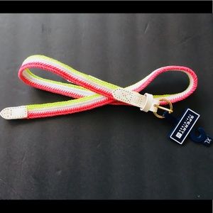 New! Girls Sperry Top Sider Belt, XL